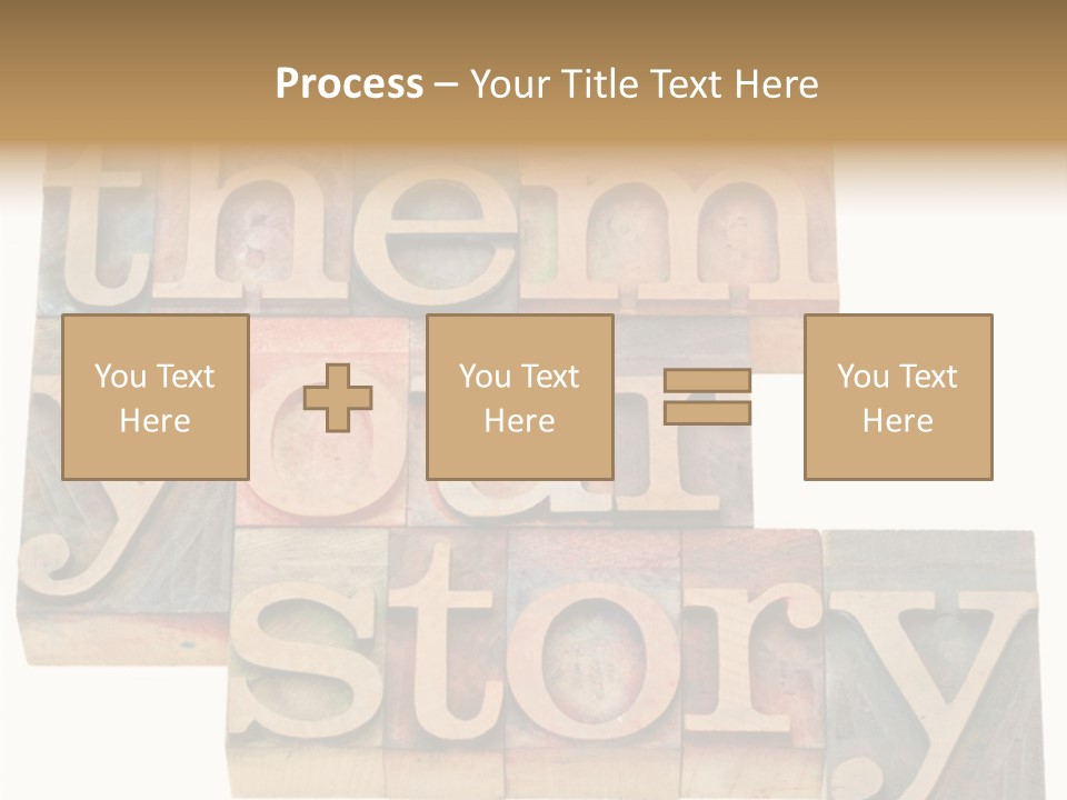 Personality Identity Isolated On White PowerPoint Template