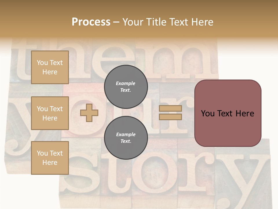 Personality Identity Isolated On White PowerPoint Template
