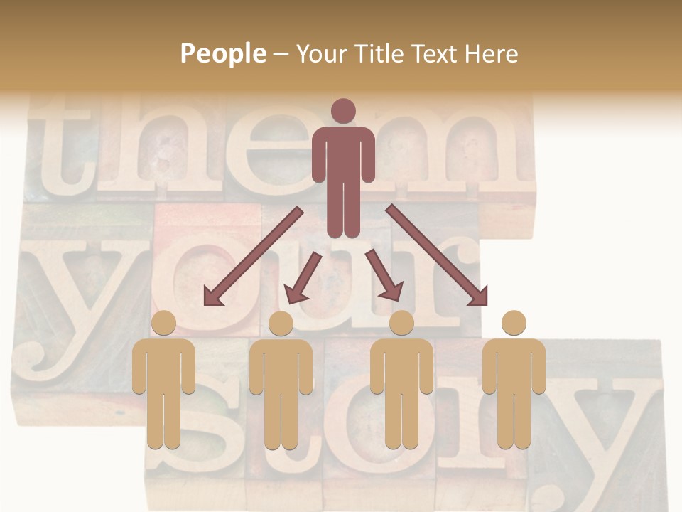 Personality Identity Isolated On White PowerPoint Template