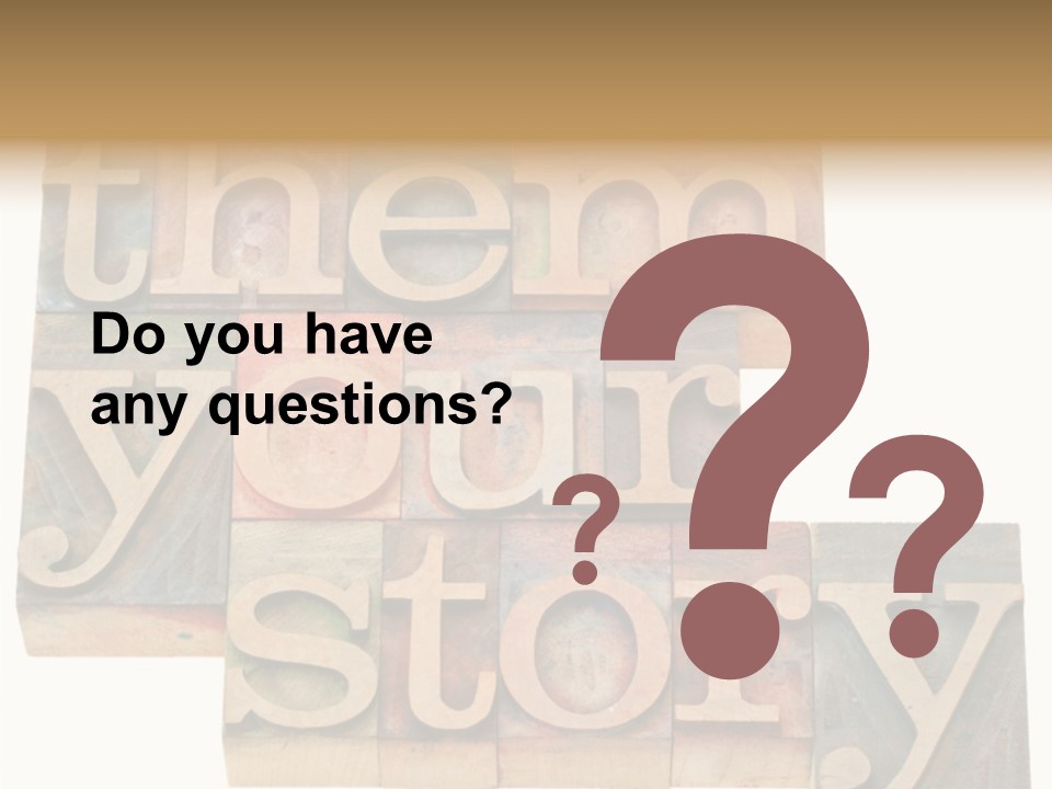 Personality Identity Isolated On White PowerPoint Template