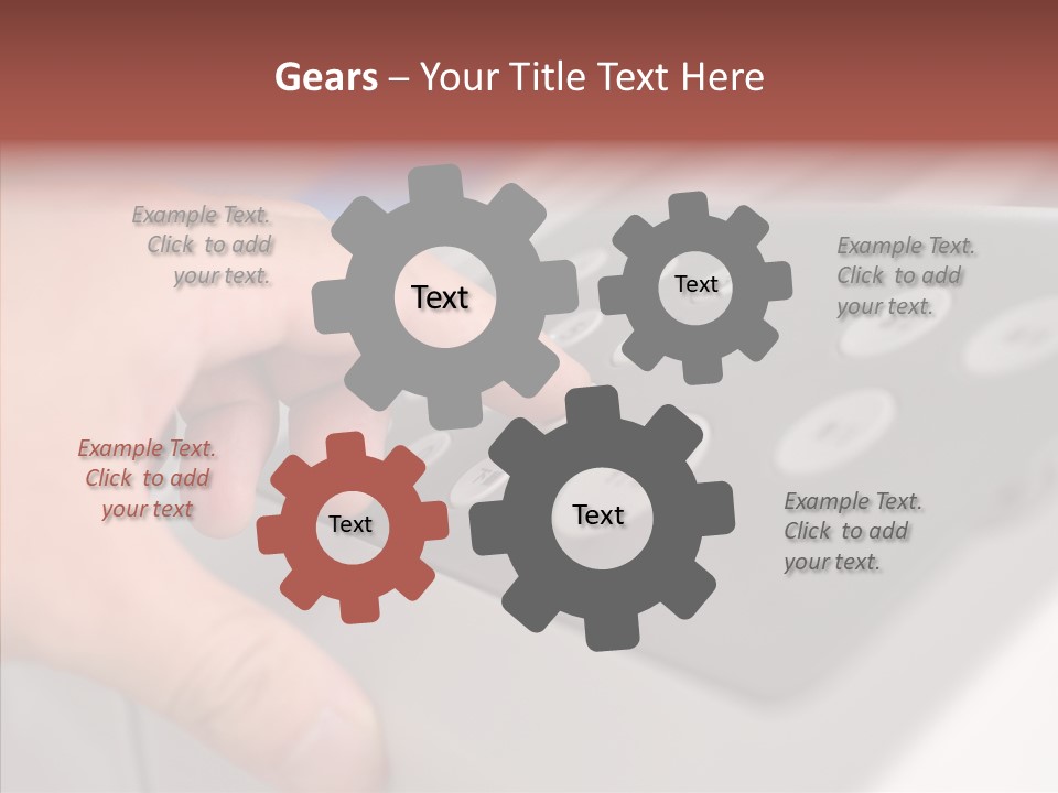 Slimming Waist Beautiful PowerPoint Template