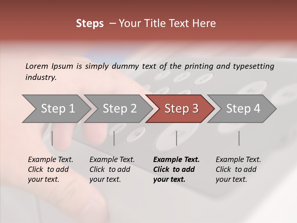 Slimming Waist Beautiful PowerPoint Template