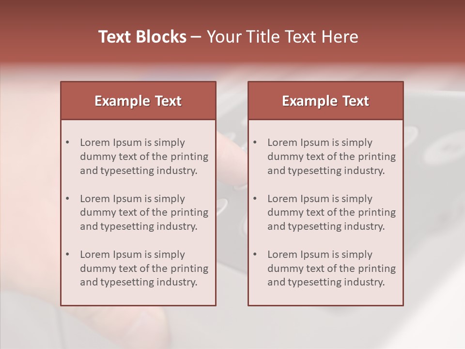 Slimming Waist Beautiful PowerPoint Template
