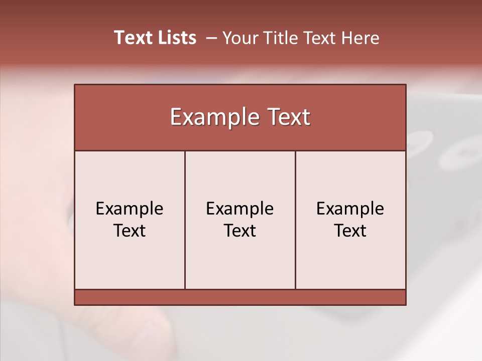 Slimming Waist Beautiful PowerPoint Template