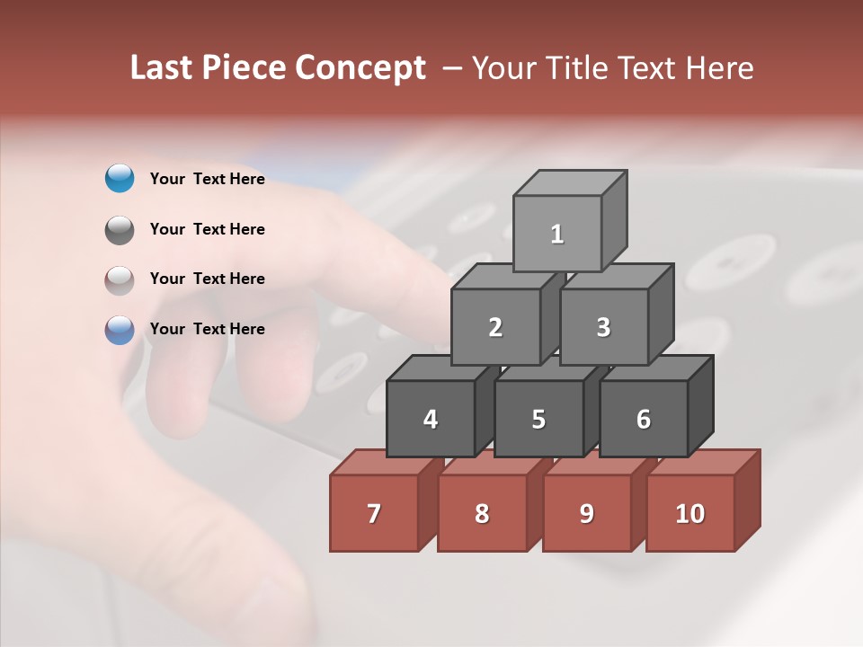 Slimming Waist Beautiful PowerPoint Template