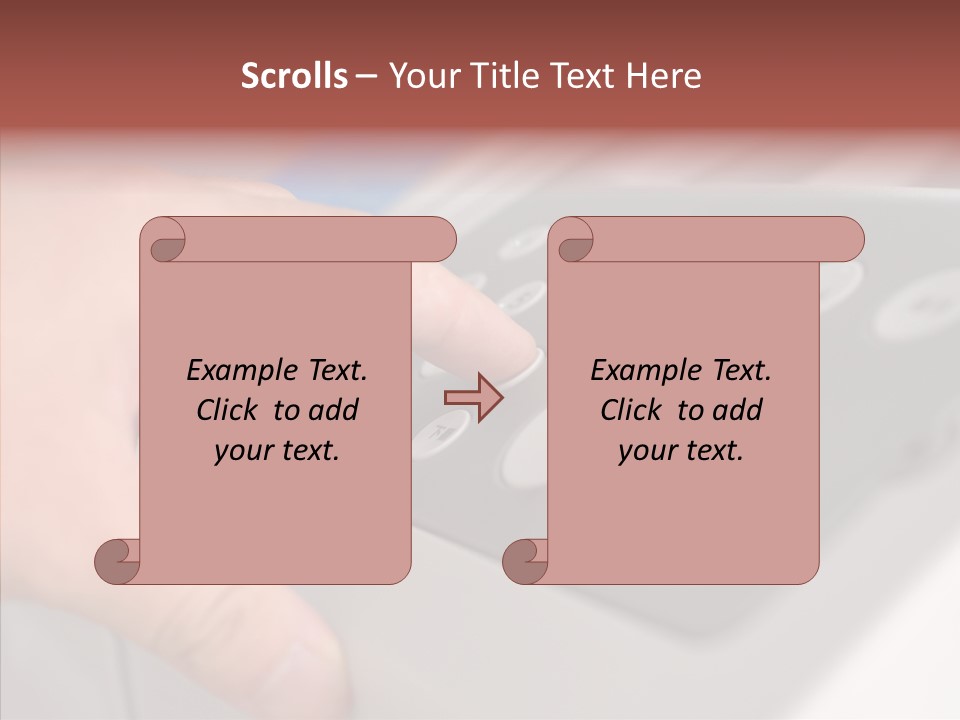 Slimming Waist Beautiful PowerPoint Template