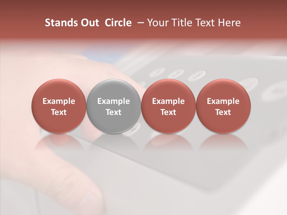 Slimming Waist Beautiful PowerPoint Template