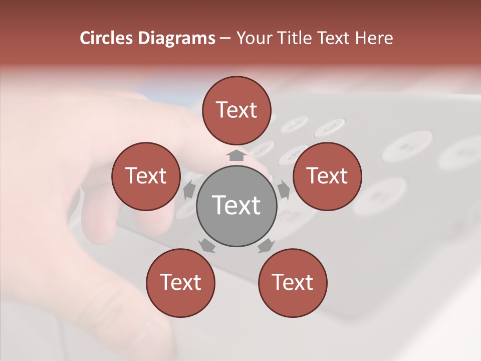 Slimming Waist Beautiful PowerPoint Template