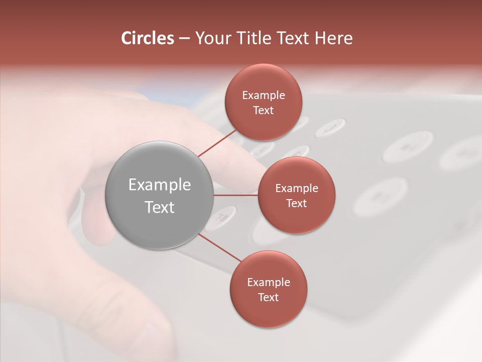 Slimming Waist Beautiful PowerPoint Template