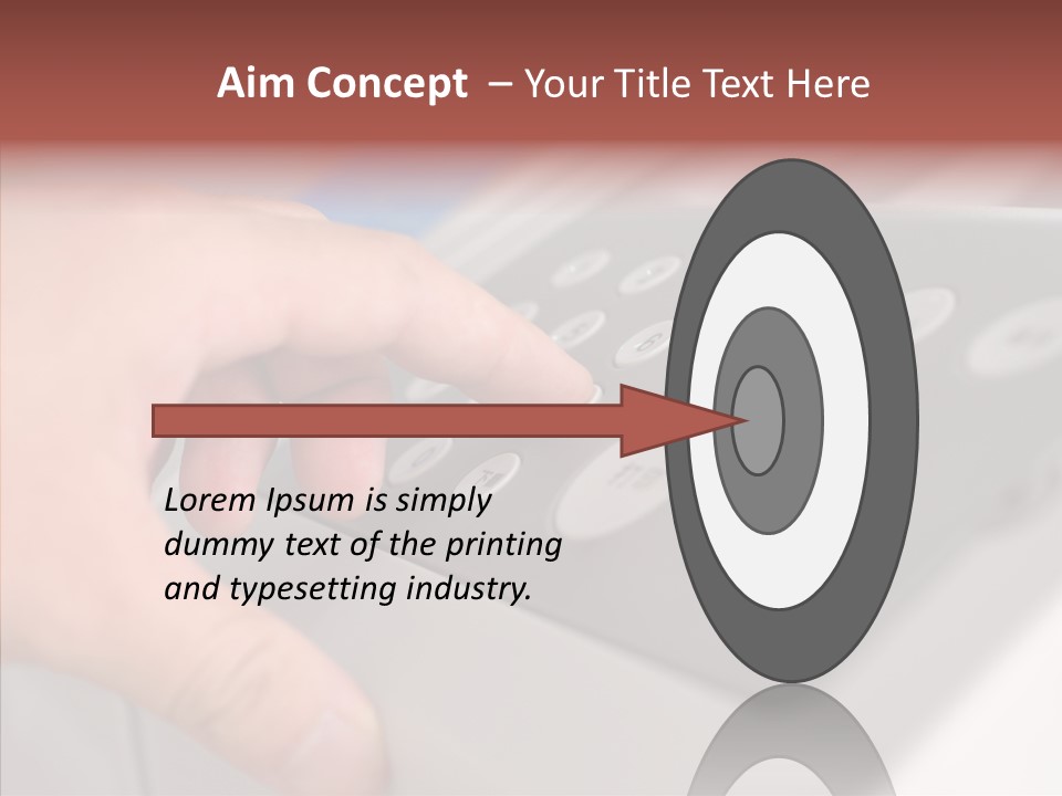 Slimming Waist Beautiful PowerPoint Template