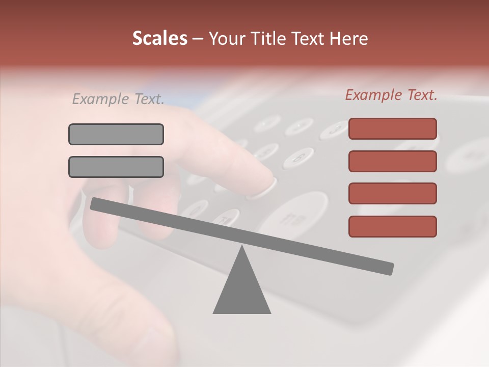 Slimming Waist Beautiful PowerPoint Template