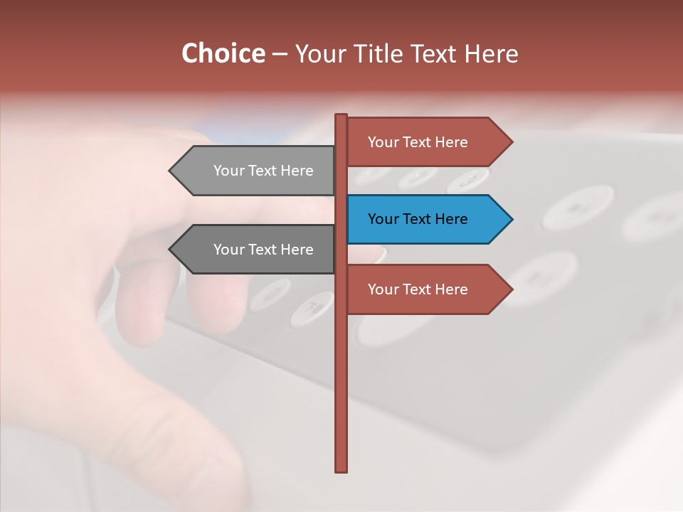 Slimming Waist Beautiful PowerPoint Template