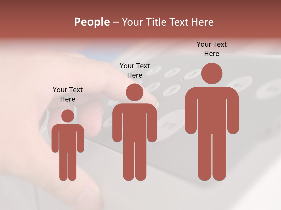 Slimming Waist Beautiful PowerPoint Template