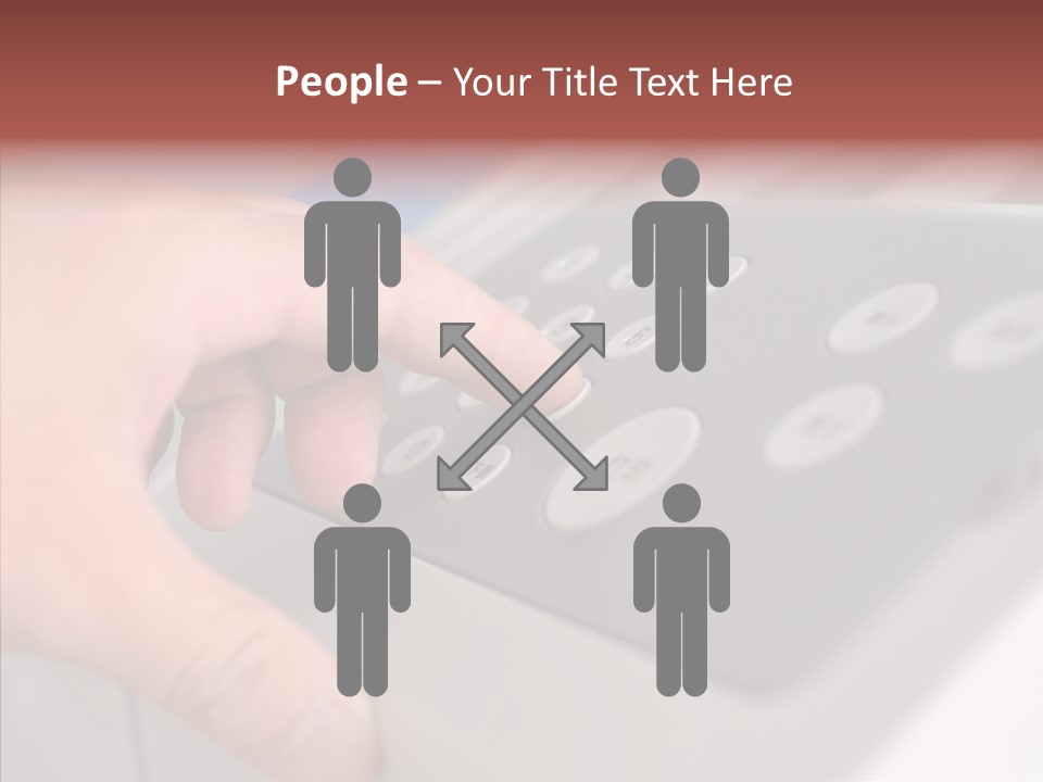 Slimming Waist Beautiful PowerPoint Template