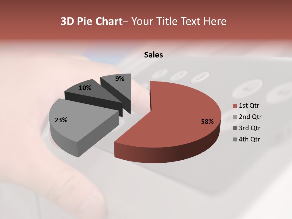 Slimming Waist Beautiful PowerPoint Template