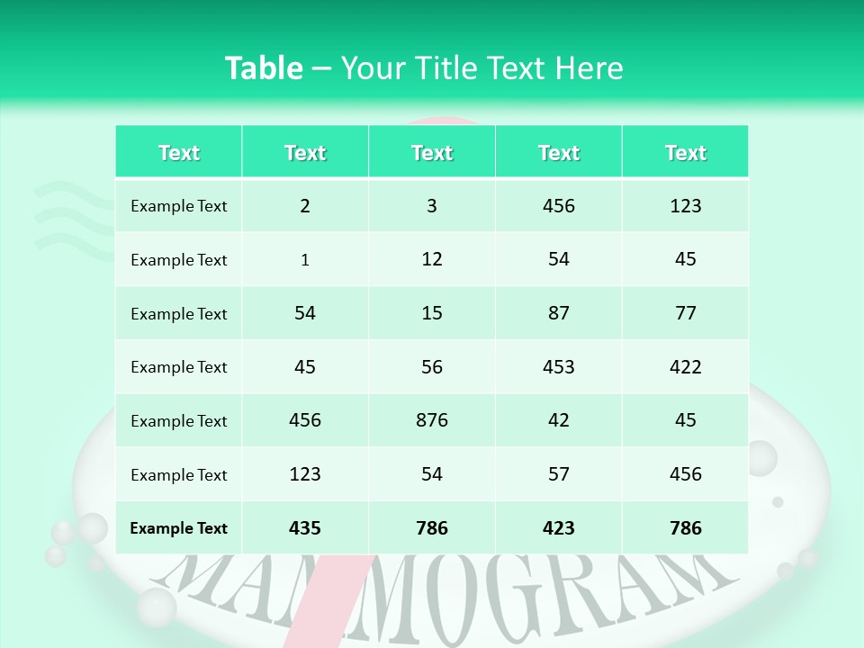 A Pink Ribbon Is On Top Of A Life Preserver PowerPoint Template