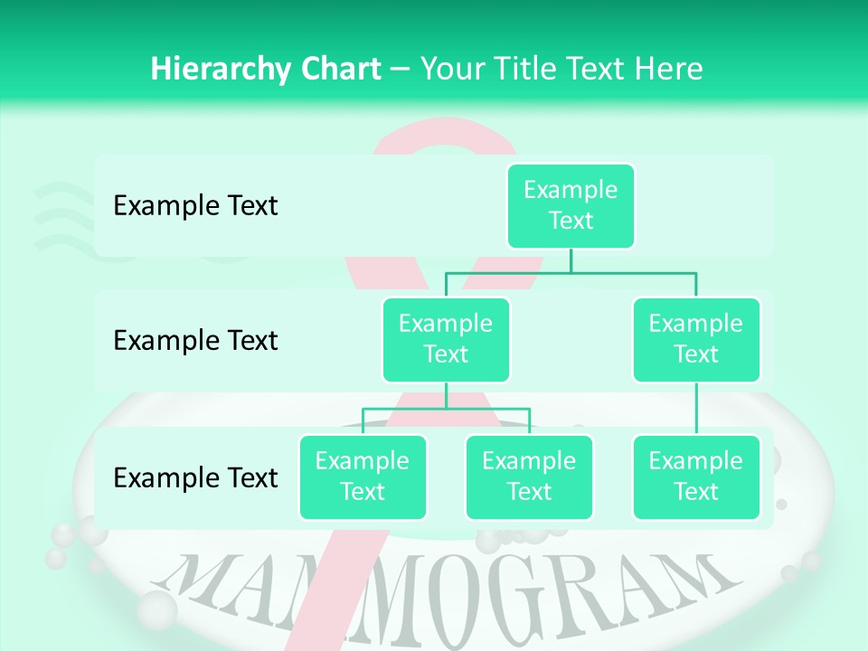 A Pink Ribbon Is On Top Of A Life Preserver PowerPoint Template