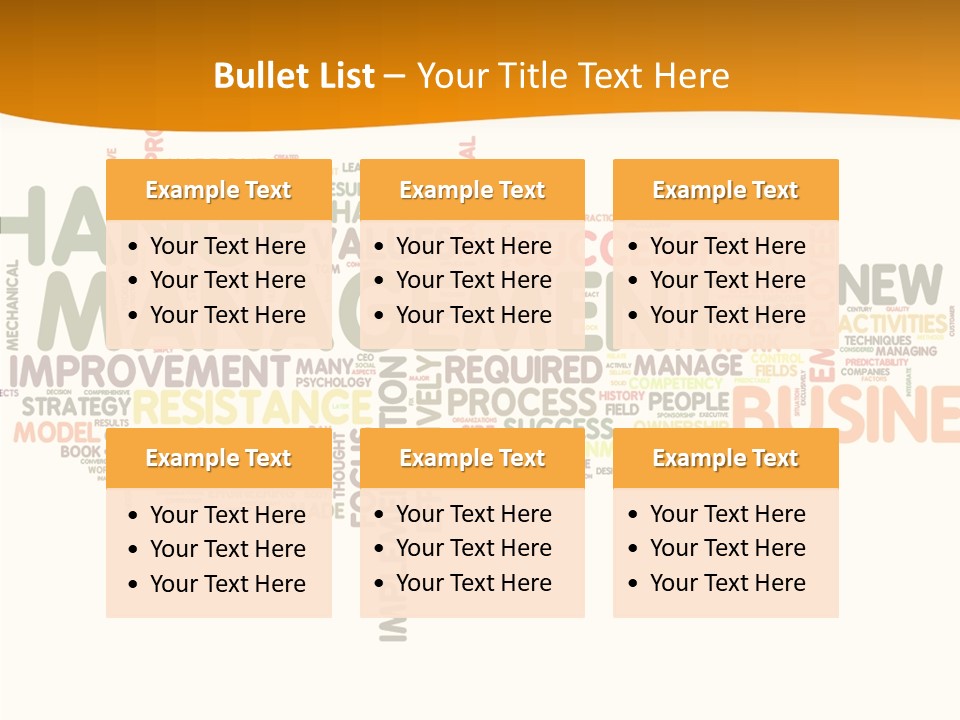 Value Productivity Improvement PowerPoint Template