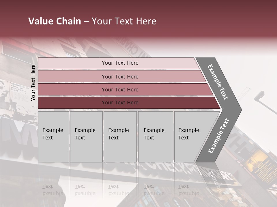 Wall Europe Friedrichstrasse PowerPoint Template