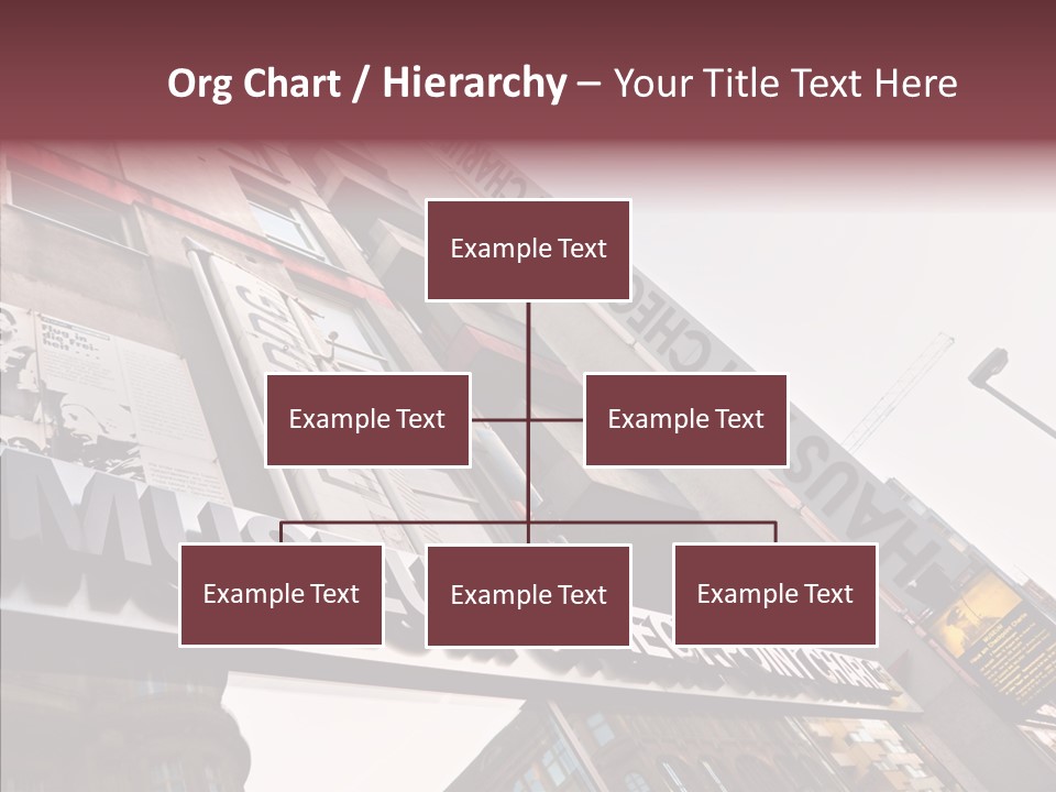 Wall Europe Friedrichstrasse PowerPoint Template