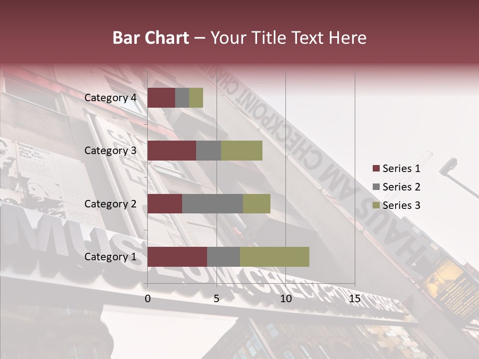 Wall Europe Friedrichstrasse PowerPoint Template