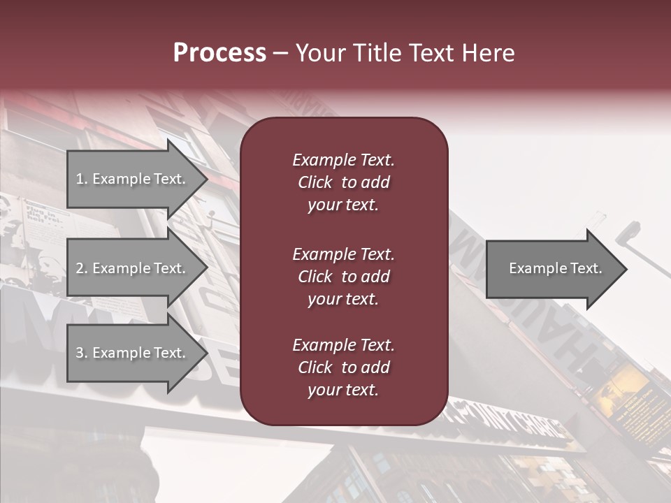 Wall Europe Friedrichstrasse PowerPoint Template