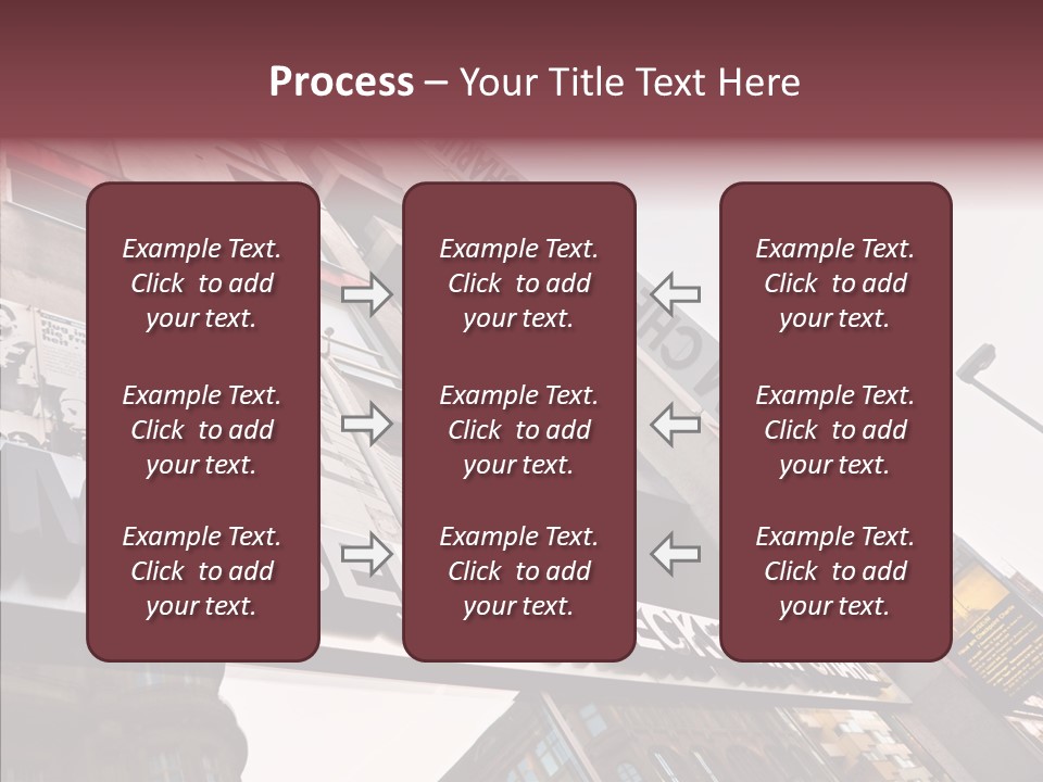 Wall Europe Friedrichstrasse PowerPoint Template