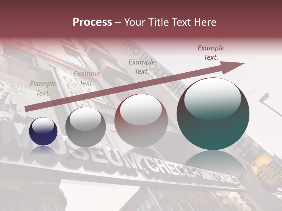 Wall Europe Friedrichstrasse PowerPoint Template