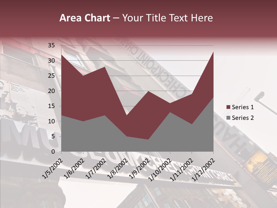Wall Europe Friedrichstrasse PowerPoint Template