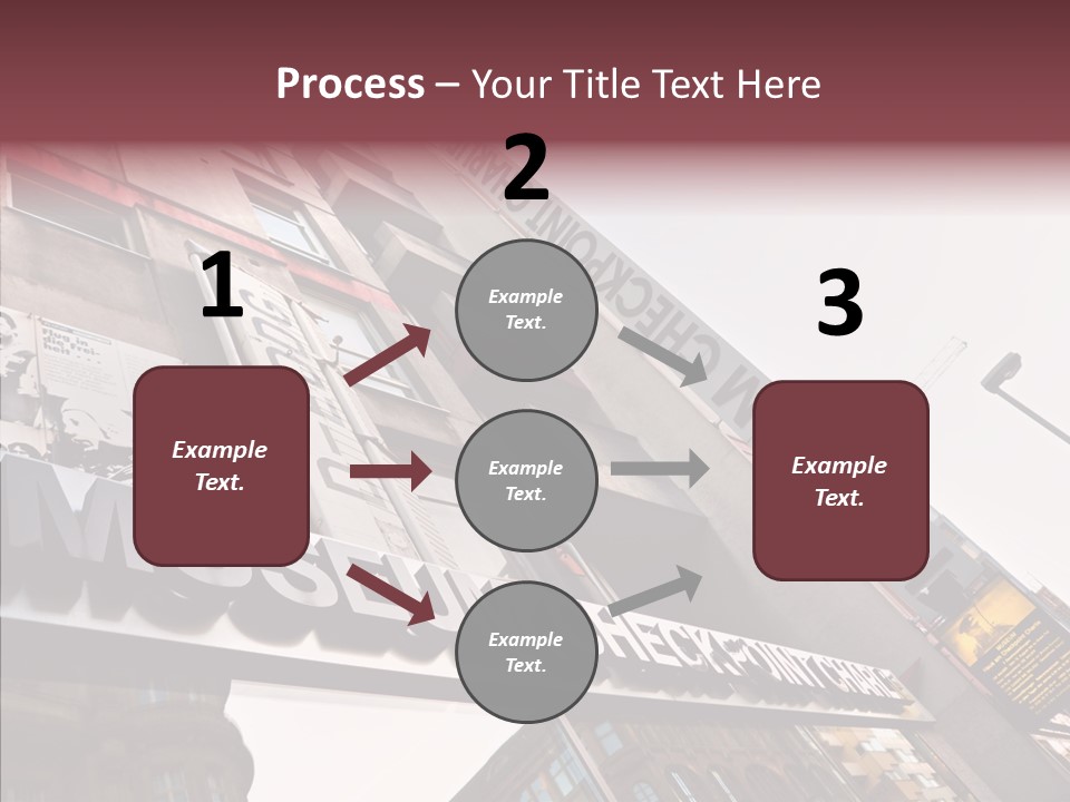 Wall Europe Friedrichstrasse PowerPoint Template