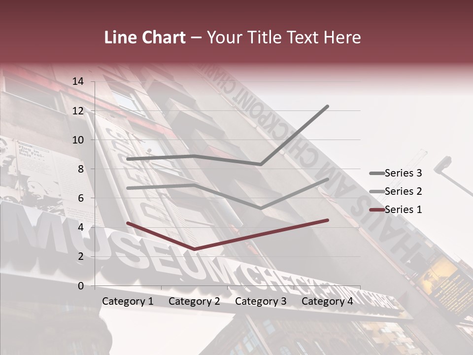 Wall Europe Friedrichstrasse PowerPoint Template