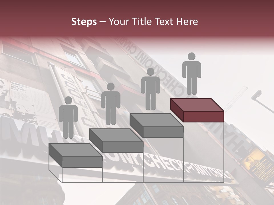 Wall Europe Friedrichstrasse PowerPoint Template