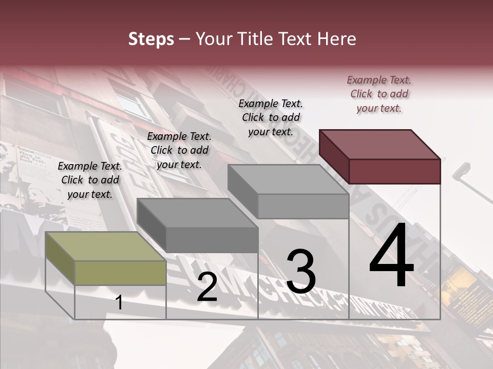 Wall Europe Friedrichstrasse PowerPoint Template