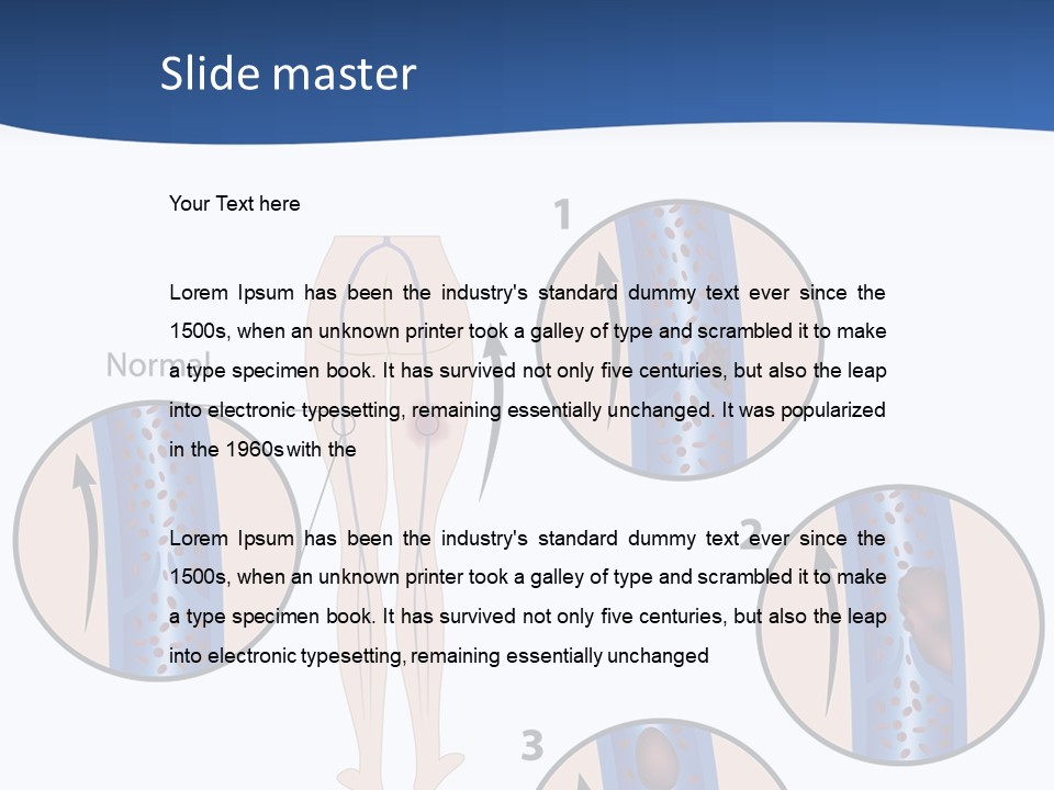 Lung Science Problem PowerPoint Template