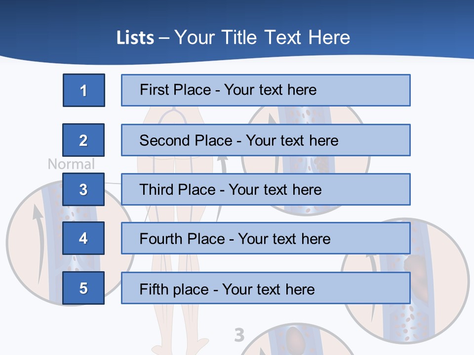 Lung Science Problem PowerPoint Template