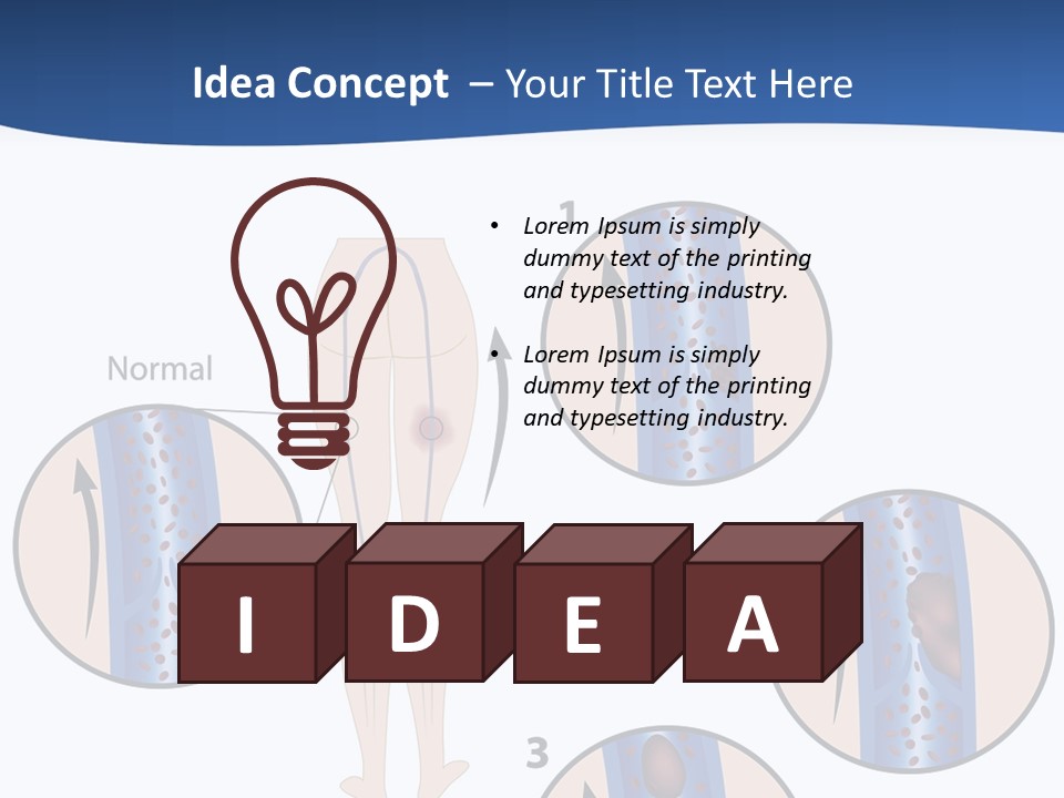 Lung Science Problem PowerPoint Template