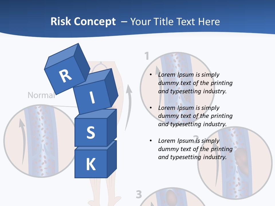 Lung Science Problem PowerPoint Template