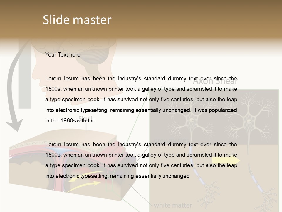 Healthcare Matter Mater PowerPoint Template