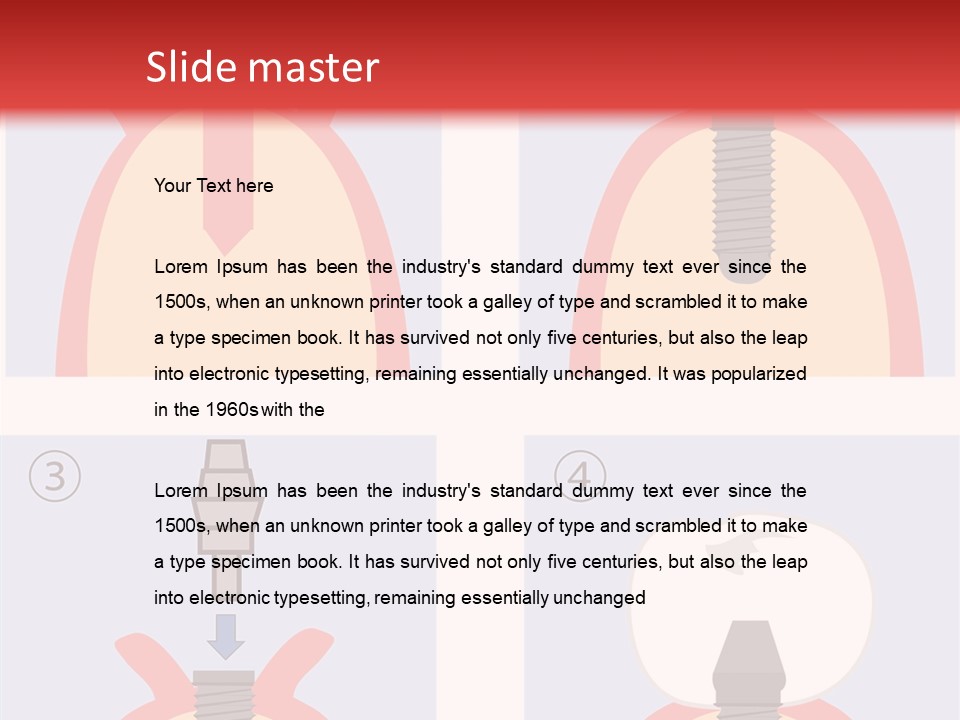 Modern Prosthesis Technology PowerPoint Template