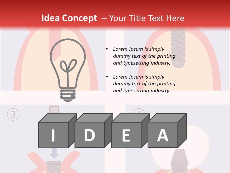 Modern Prosthesis Technology PowerPoint Template