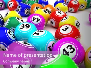 Number Game Win PowerPoint Template