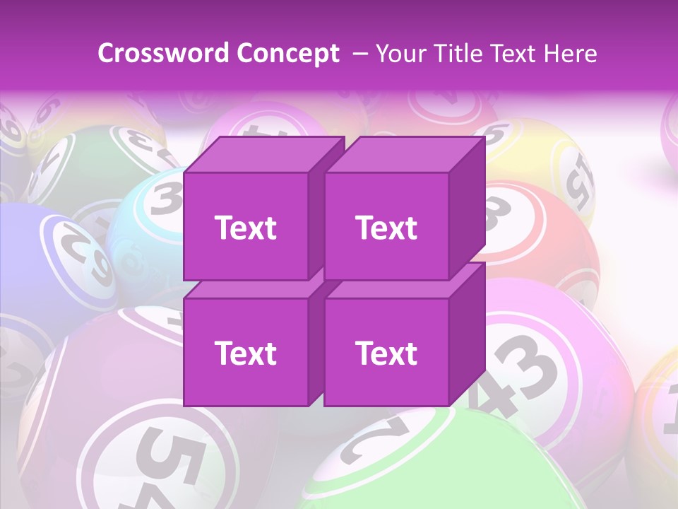 Number Game Win PowerPoint Template