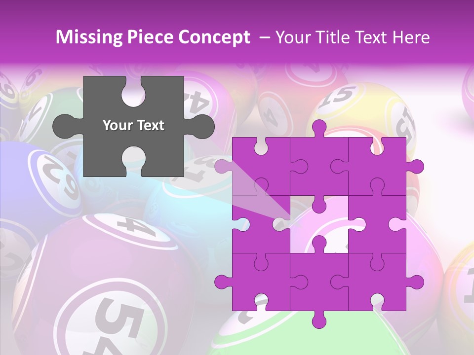 Number Game Win PowerPoint Template