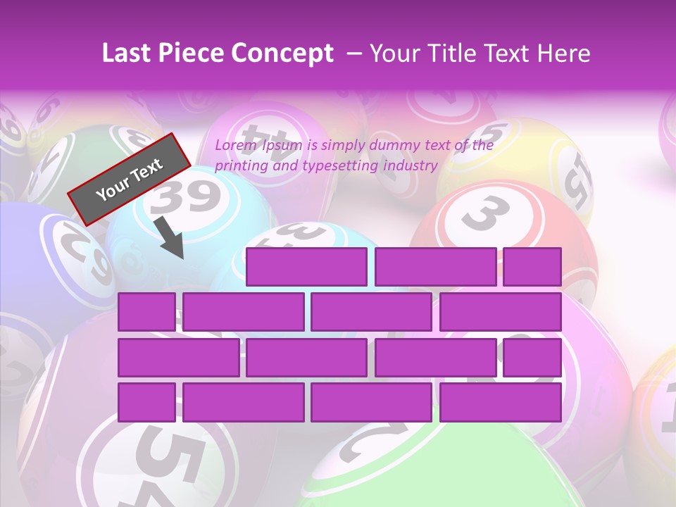 Number Game Win PowerPoint Template