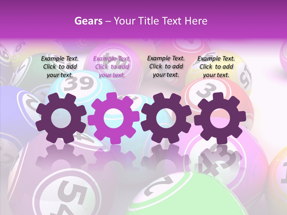 Number Game Win PowerPoint Template