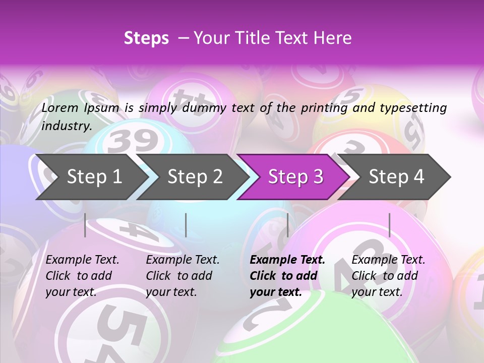 Number Game Win PowerPoint Template
