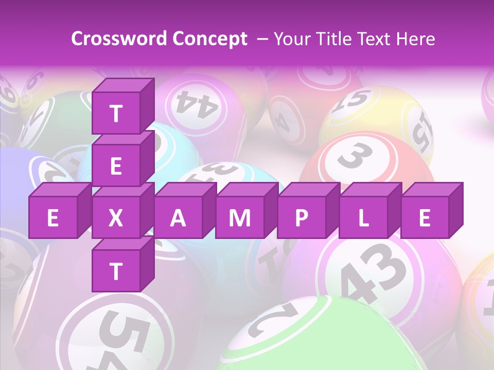 Number Game Win PowerPoint Template