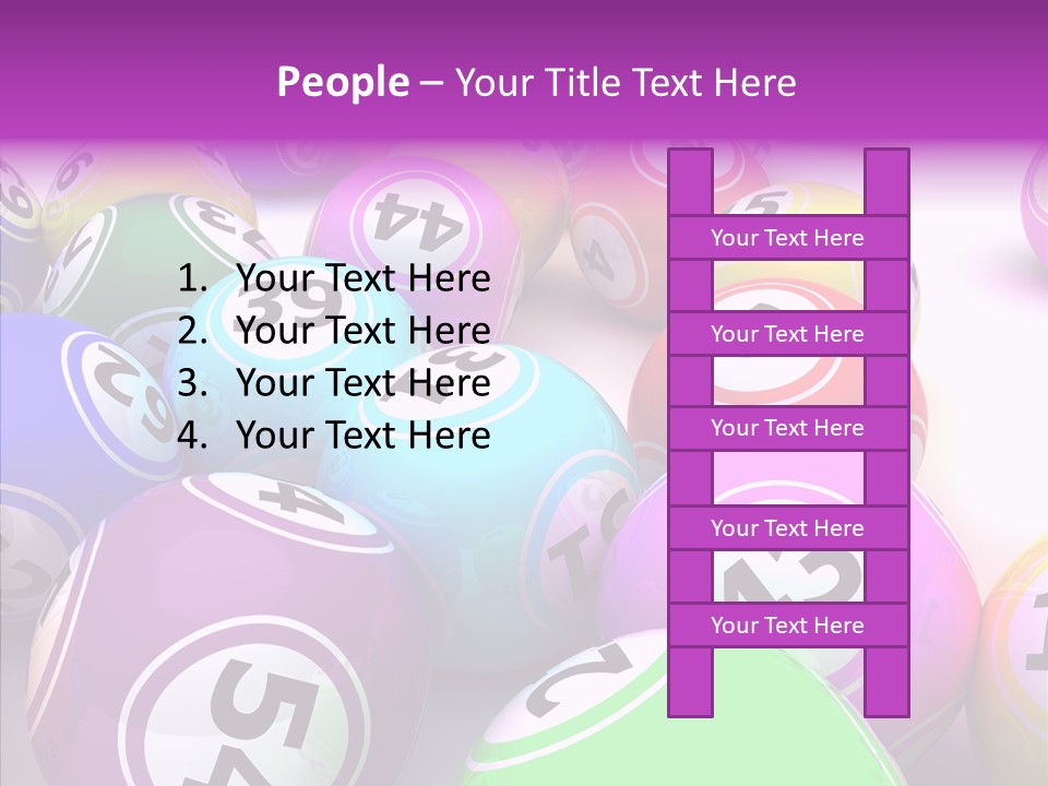 Number Game Win PowerPoint Template