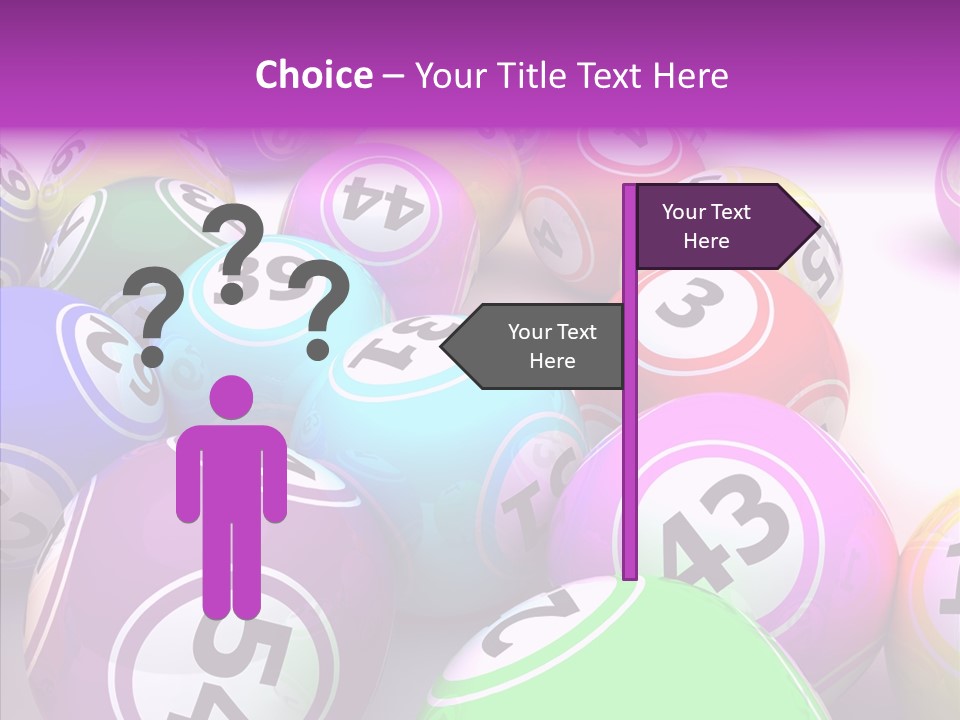 Number Game Win PowerPoint Template