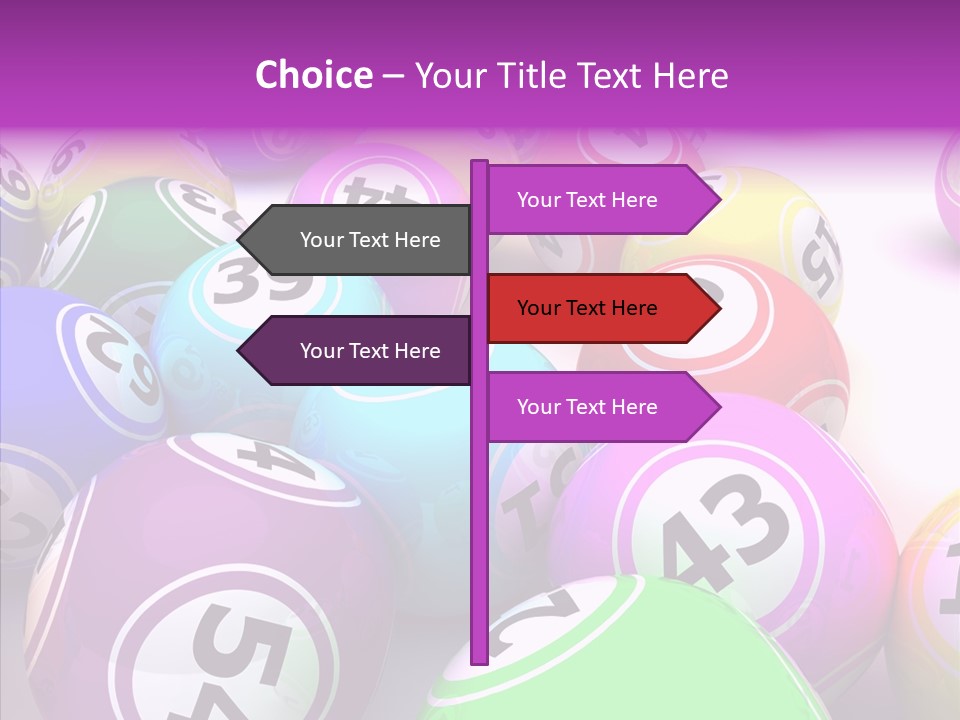 Number Game Win PowerPoint Template